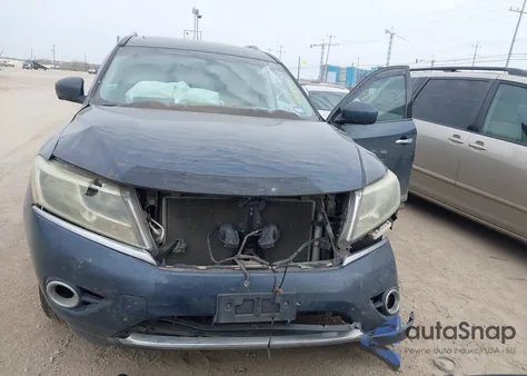2016 Nissan Pathfinder Platinum from USA, damaged, VIN 5N1AR2MNXGC637557